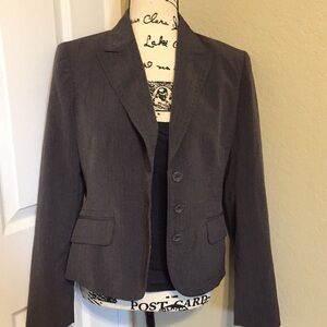 NiNe West women blazer color gray size 6